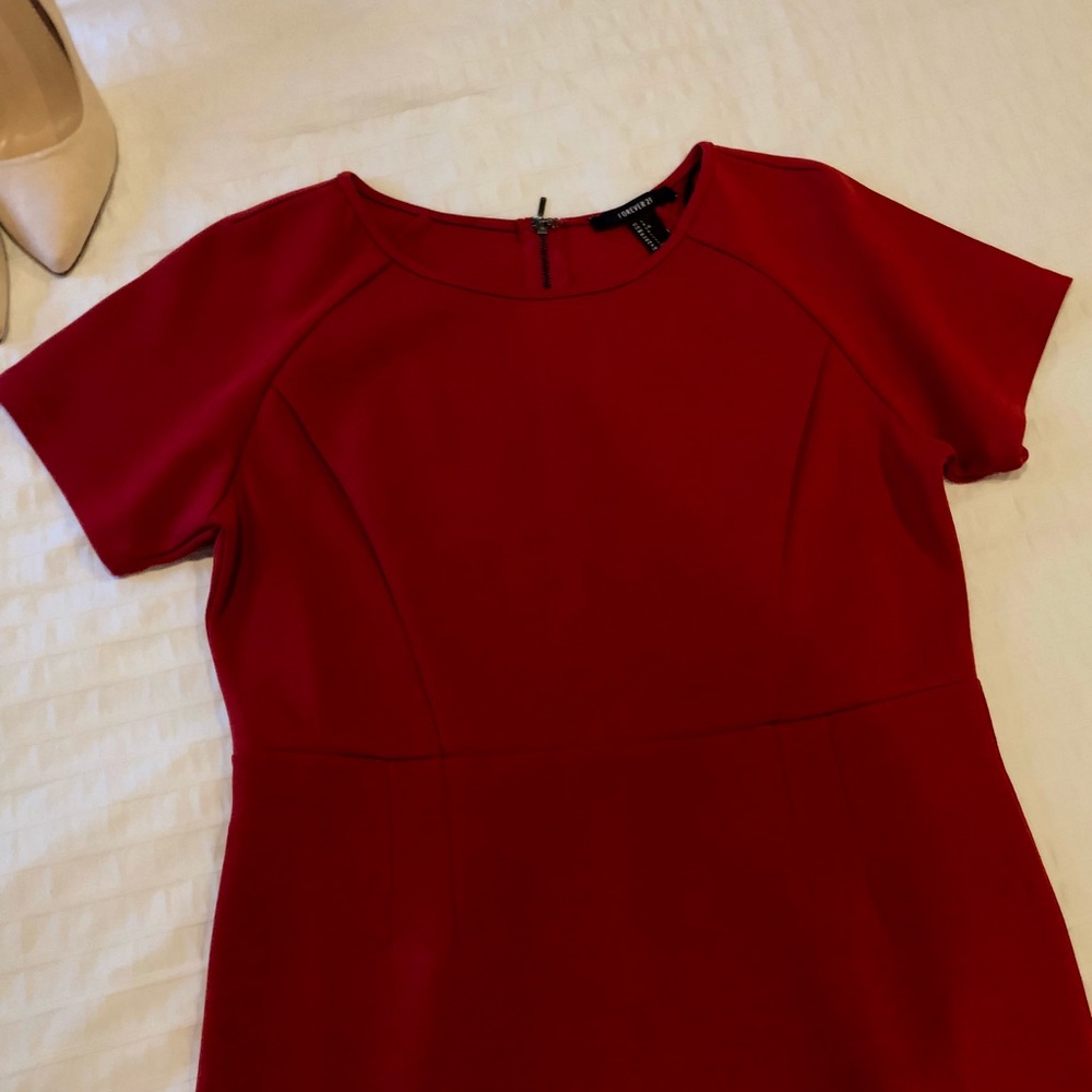 ❌Donated❌Deep Red Work Dress - Picture 2 of 7